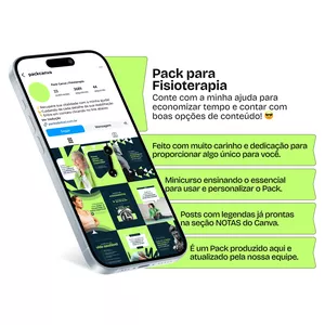 Imagem do curso Pack Canva - Fisioterapia