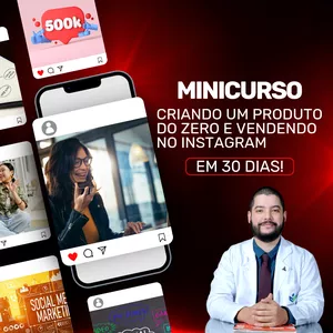 Imagem de capa para o Curso online MINICURSO: CRIANDO UM PRODUTO PARA VENDER EM 30 DIAS!
