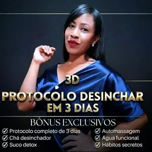 Imagem do curso Protocolo 3D desincha em 3 Dias 