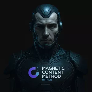 Cover image for Ebook Magnetic Content Method with AI + HOOK MASTER PRO Agent by IA Paralelo + BONUS