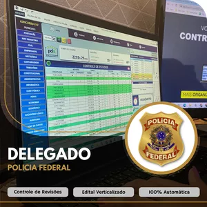 Imagem do curso Planilha do Aprovado - PF - Delegado