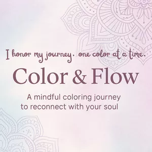 Cover image for Ebook Color &amp; Flow – A mindful coloring book