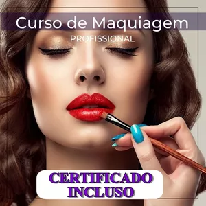 Imagem de capa para o Curso online Curso de Maquiagem