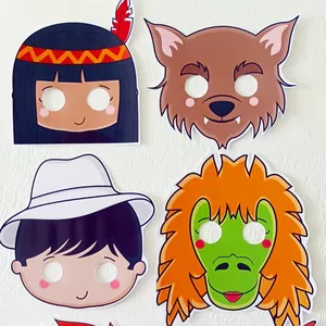 Imagem de capa para o Ebook Máscaras Folclore Brasileiro