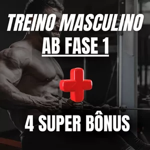 Imagem de capa para o Curso online TREINO AB MASCULINO "FASE 1"