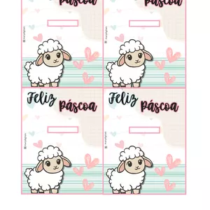 Imagem de capa para o Ebook Ovelhinha como nome Jesus