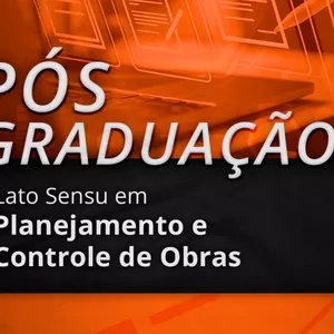 Imagem de capa para o Ebook Pós-Graduação em Planejamento e Controle de Obras