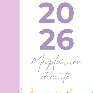 Imagen de portada para Ebook Agenda Docente 2025 - 2026