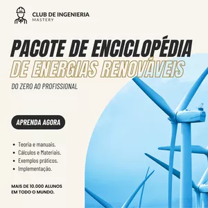 Imagem de capa para o Ebook ⛅Enciclopédias: Energia Eólica + Bombas Solares + Aquecedores de Água + Acesso ao Grupo Consultivo P