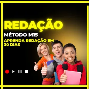 Imagem de capa para o Curso online Curso Intensivo de Redação M15 