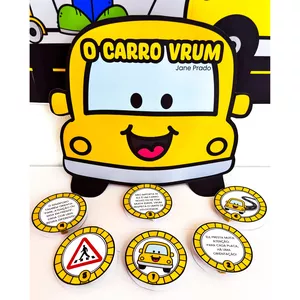 Imagem de capa para o Ebook ✨🚦Luva de História – O Carro Vrum ✨🚦