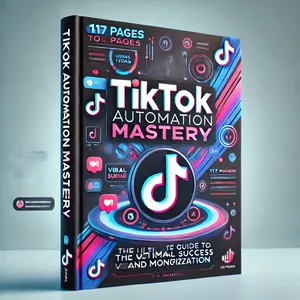 Imagen de portada para Ebook "TikTok Automation Mastery: La Guía Definitiva para Generar Ingresos Automáticos"