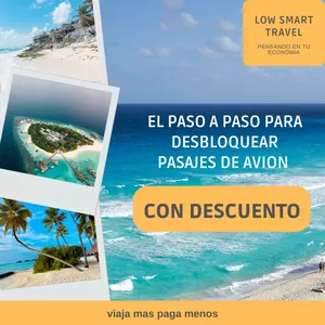 Imagen de portada para Curso online EL PASO A PASO PARA DESBLOQUEAR BOLETOS DE AVION CON DESCUENTO