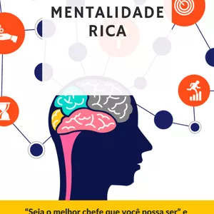 Imagem de capa para o Ebook MENTALIDADE RICA- 7 Passos para Enriquecer