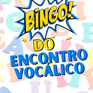 Imagem de capa para o Ebook BINGO DO ENCONTRO VOCÁLICO - ATIVIDADE EDUCATIVA