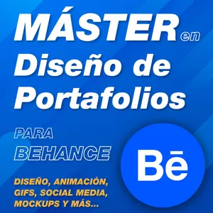 Imagen de portada para Curso online Máster en Diseño de Portafolios para Behance