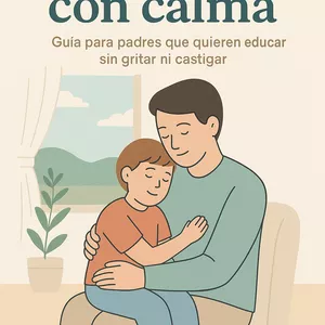 Imagen de portada para Ebook 🧘‍♀️ Crianza con calma Guía para padres que quieren educar sin gritar ni castigar