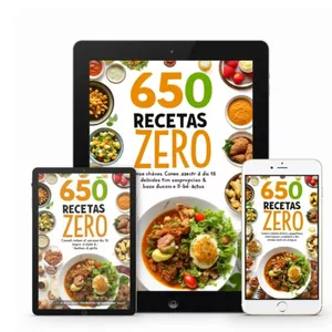Imagen de portada para Ebook 650 Recetas Saludables