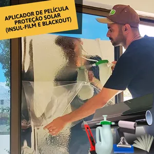 Curso Curso Aplicador de Película Solar Residencial e Comercial