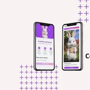 Imagem de capa para o Ebook App: Coelhinho Mágico