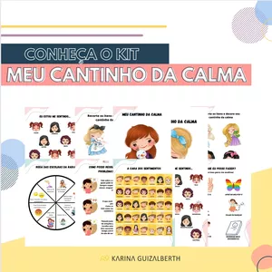 Imagem de capa para o Ebook Cantinho da Calma Espacial