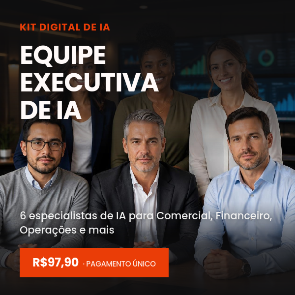 Imagem do curso Equipe Executiva de IA - Suporte Completo de IA para Empreendedores e Pequenos Empresários