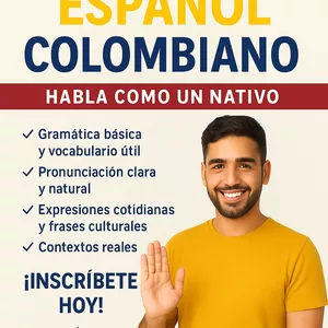 Imagen de portada para Curso online Aprende Español Colombiano: Habla como un nativo