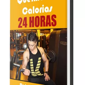 Imagem de capa para o Ebook Queimando Calorias 24 Horas