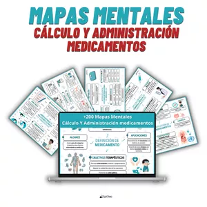 Imagen de portada para Curso online Mapas Mentales Cálculo Y Administración De Medicamentos