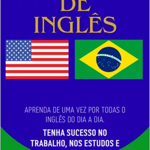 Imagem de capa para o Ebook Curso de Inglês- Para Imigrantes 