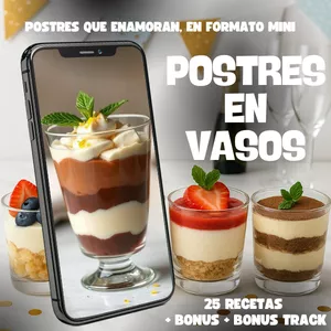 Imagen de portada para Ebook POSTRES EN VASOS IRRESISTIBLES