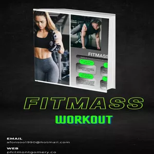 Imagem de capa para o Ebook FitMass Pro