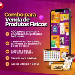 Imagem de capa para o Curso online Combo para Venda de Produtos Físicos