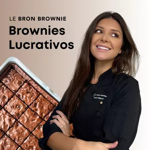 Curso Curso de Produção e Venda de Brownies Lucrativos do Zero Le Bron Brownie 
