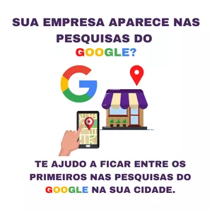 Imagem de capa para o Serviço online TE AJUDO A ESTAR ENTRE OS PRIMEIROS NAS PESQUISAS DO GOOGLE NA SUA CIDADE.