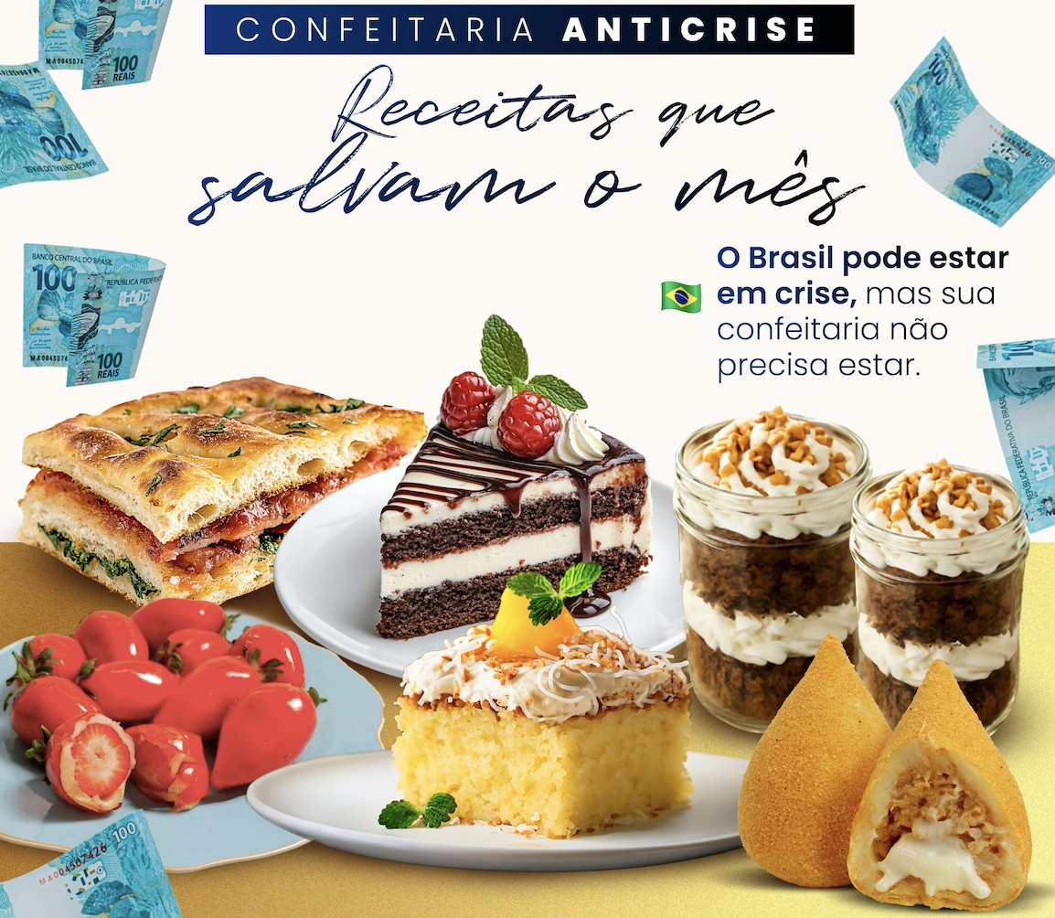 Imagem do curso CONFEITARIA ANTICRISE - Receitas que salvam o mês