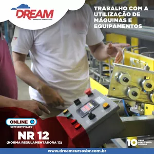 Imagem de capa para o Curso online NR 12