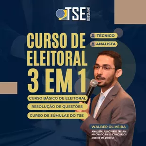 Imagem de capa para o Curso online DIREITO ELEITORAL PARA CONCURSO