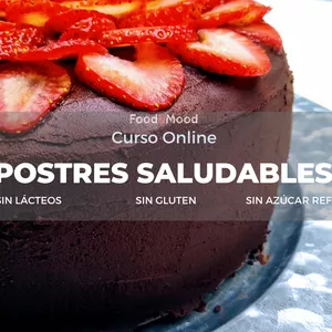 Imagen de portada para Curso online POSTRES SALUDABLES
