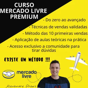 Imagem do curso Mercado Livre Premium - Aprenda a vender no maior MarketPlace
