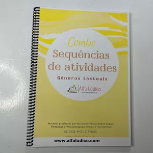 Imagem de capa para o Ebook 31,00 Combo 1 - Sequências de atividades com gêneros textuais