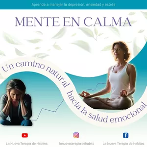 Imagen de portada para Curso online MENTE EN CALMA. Un camino natural hacia la salud emocional. 