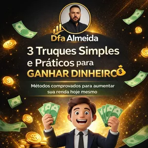 Imagem de capa para o Ebook 3 truques simples e práticos que podem te ajudar a ganhar dinheiro