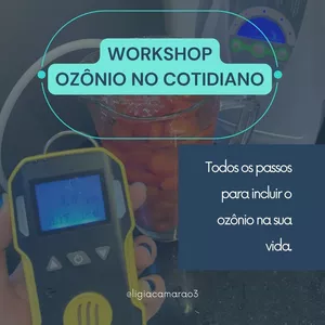 Imagem de capa para o Curso online Ozônio no Cotidiano - Workshop