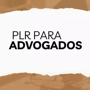 Imagem de capa para o Curso online Pack PLR - Advogado