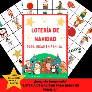 Imagen de portada para Ebook Lotería de Navidad  para Jugar en Familia