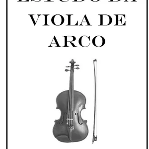Imagem de capa para o Ebook MÉTODO PARA VIOLA DE ARCO - INICIANTE