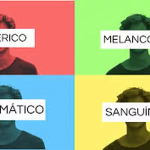 Imagem de capa para o Ebook Temperamentos: Sanguíneo Colérico Melancólico Fleumático