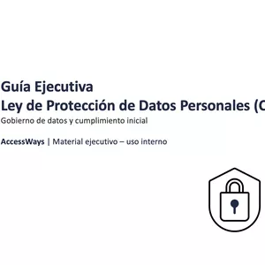 Imagen de portada para Ebook KIT Ejecutivo: Cumplimiento Inicial Ley de Protección de Datos (Chile)