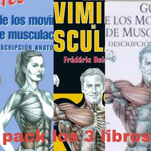 Imagen de portada para Ebook LIBROS PACK, LA GUIA DE LOS MOVIMIENTOS DE LA MUSCULACION.  